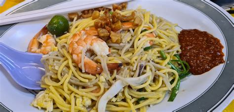 kim's famous fried hokkien prawn mee